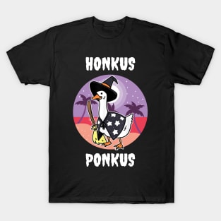 Honkus Ponkus | Honkus Ponkus Duck | Halloween T-Shirt